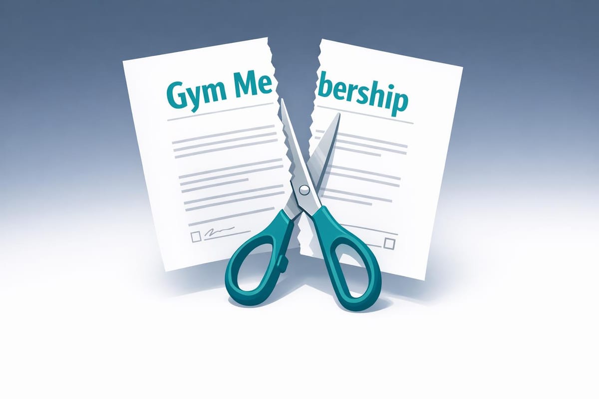 How to Cancel a Gym Membership Without the Hassle