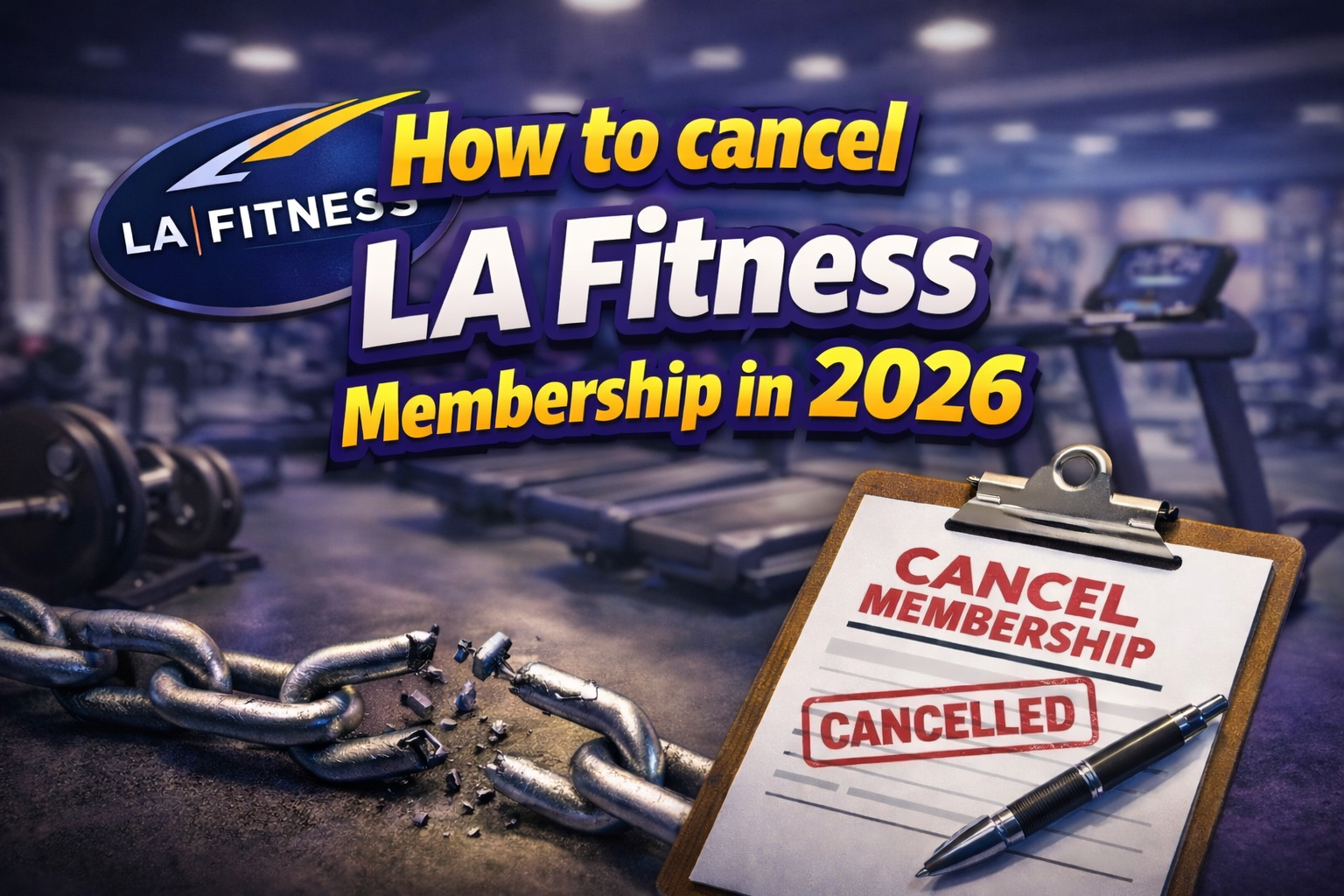 How to Cancel LA Fitness Membership in 2026 (Complete Guide)
